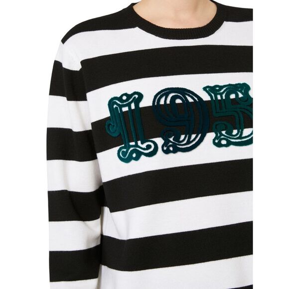 Max Mara Women Wool Sweater With Embroidery
